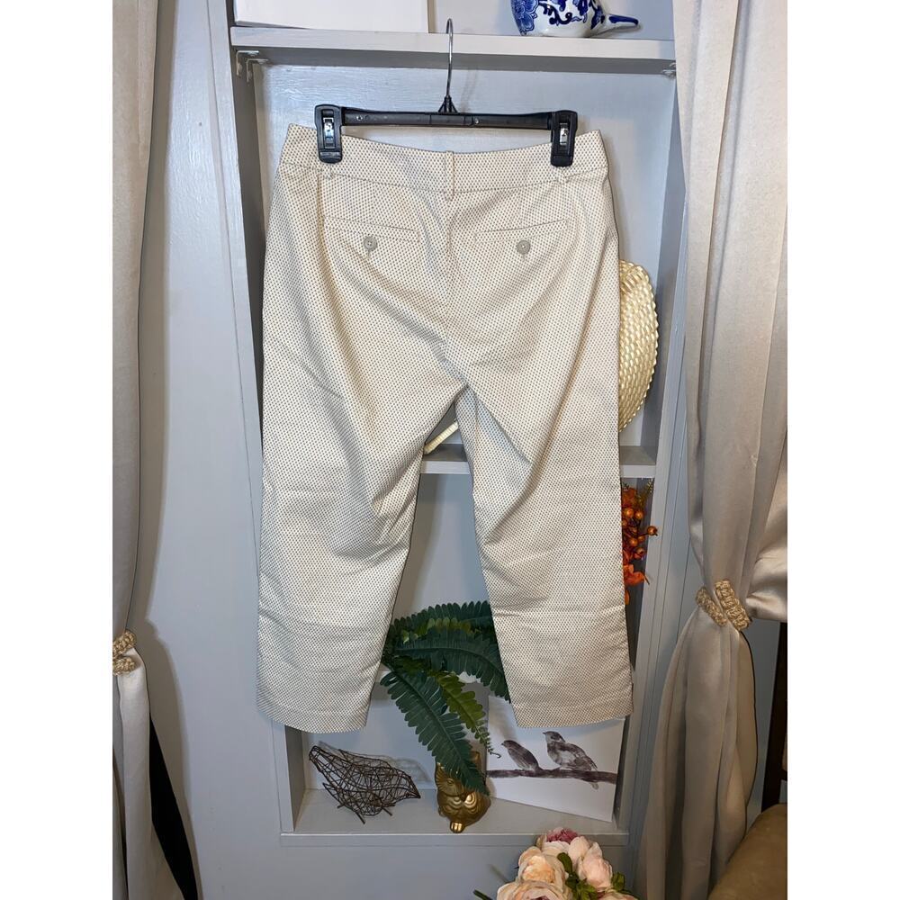 Ann Taylor LOFT Original size 2 GUC Tan Ankle Crop Ankle Pants GUC - Picture 5 of 8